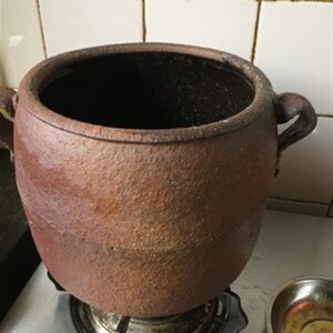 乡村老砂罐老式土砂锅手工老瓦罐瓦罐煨汤小时候的砂锅沙罐吊子