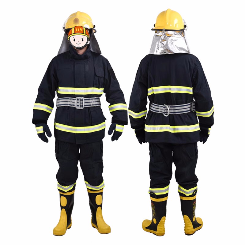 02款消防服五件套消防员抢险救援服森林灭火阻燃套装微型消防站