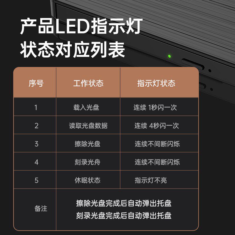 手机外置usb光驱dvd刻录机cd播放器台式电脑笔记本外接便携光驱