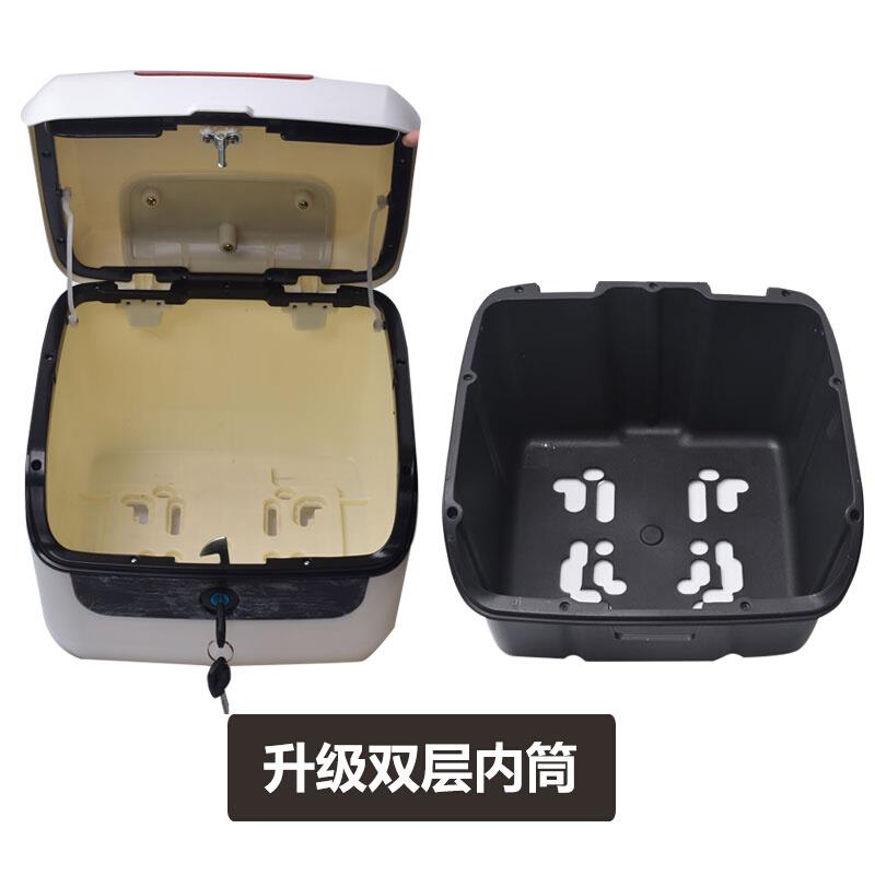 四方型尾箱小牛电动车箱11改装配件防水后备储物箱