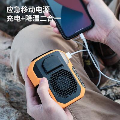 无叶户外运动新款小腰防摔便携挂夏季电风扇挂风扇低噪音颈