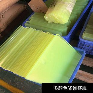 聚氨酯板 .厂家直供 黄色耐油加厚橡胶牛筋板耐磨防静电优力胶pu