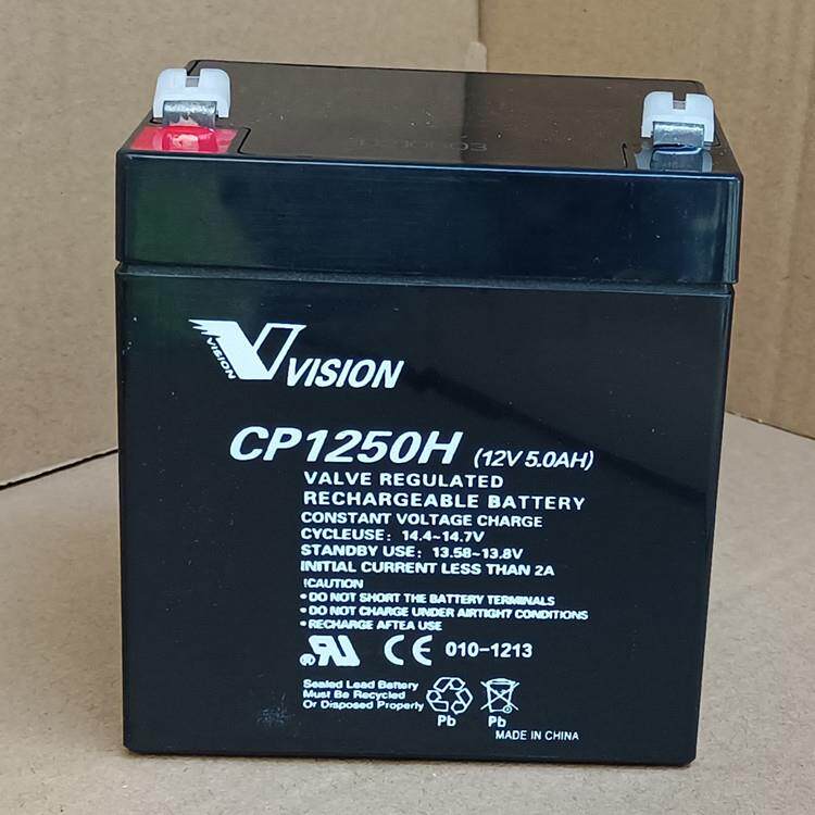 VISION威神蓄电池CP12240 CP1250H 6FM55 6FM100 12v5ah24ah55a9a
