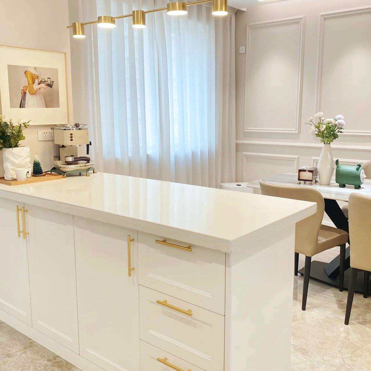 轻奢岛台柜单独窄款小户型餐桌家用厨房开放式吧台餐边柜靠墙一体