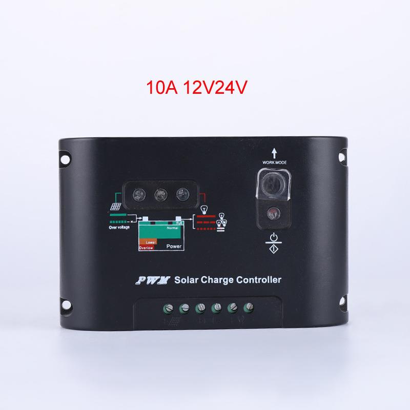 厂家直供太阳能控制器10A20A30A12V24V太阳充电器