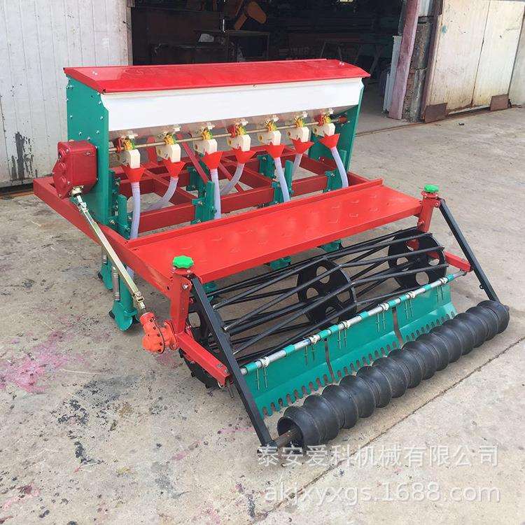 7行小麦播种机桨腿式免耕旱稻播种机农用水稻直播机大豆种植机