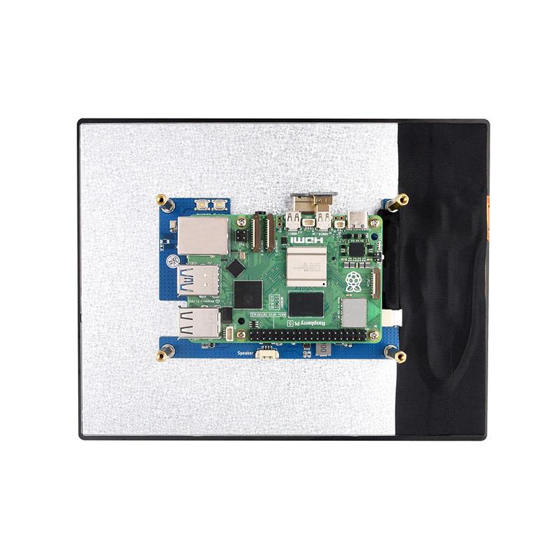 微雪8寸高清触控屏768×1024像素钢化玻璃面板HDTV接口IPS显示屏