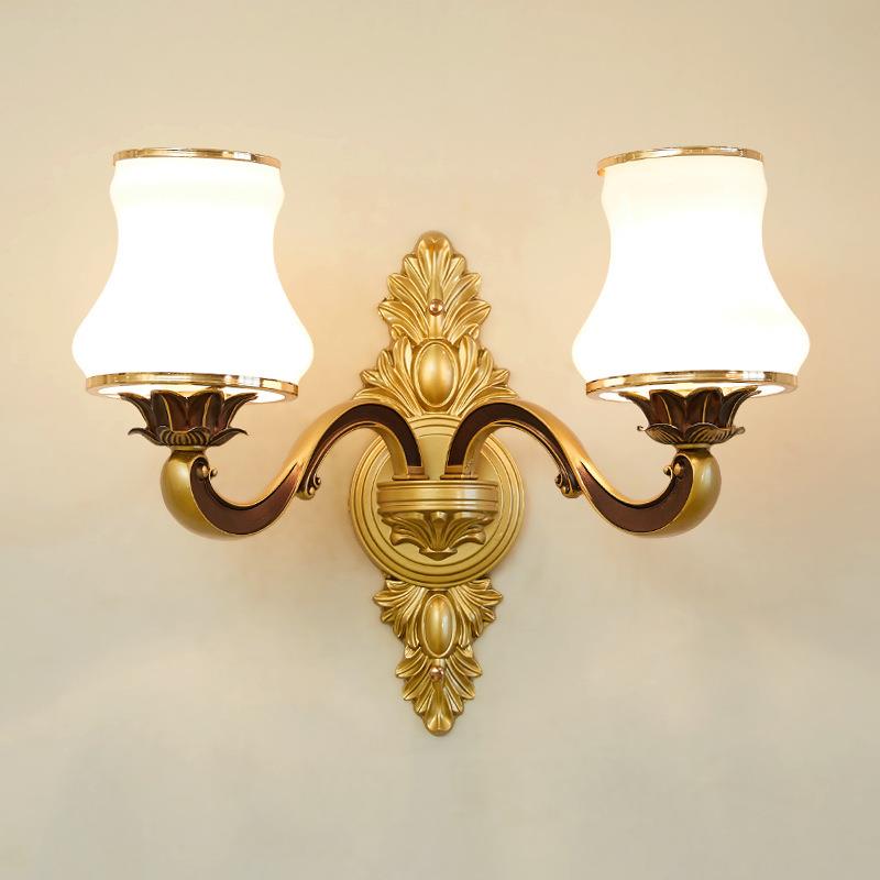 中山欧式装饰壁灯LED灯饰照明客厅玄关灯具过道墙壁灯卧室床头灯