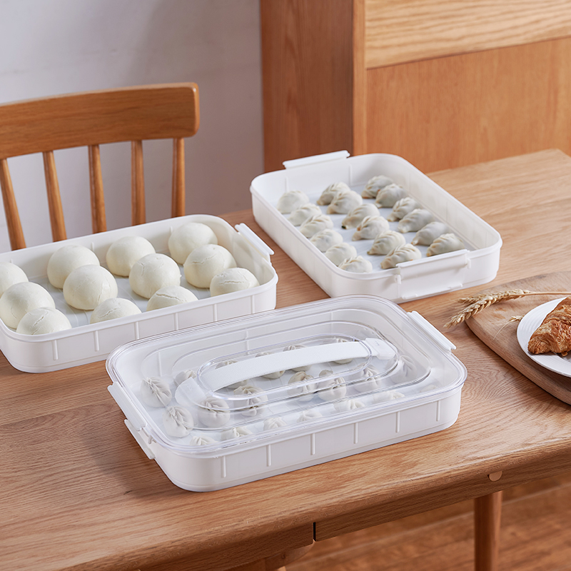 饺子盒冻饺子多层冰箱q保鲜收纳盒食品级水饺速冻冷冻家用馄饨