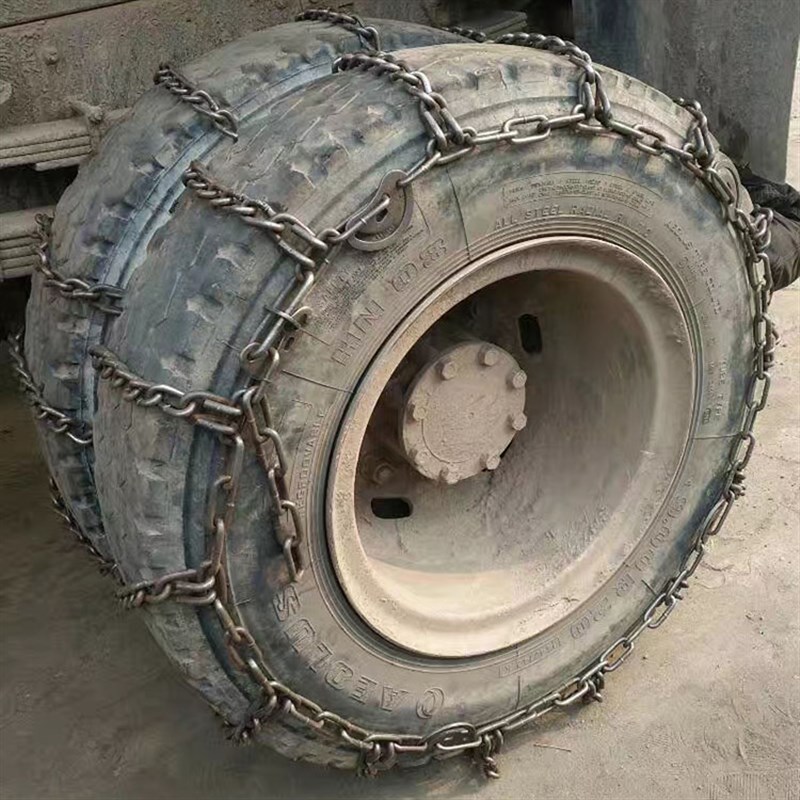 货车双排防滑链农用车轮胎皮卡车A雪地客车锰钢小货车泥地加粗链