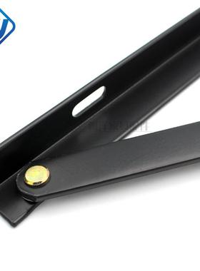 黑色烤漆.米床用举升器侧翻全开榻榻米液压床架支撑杆大床支架