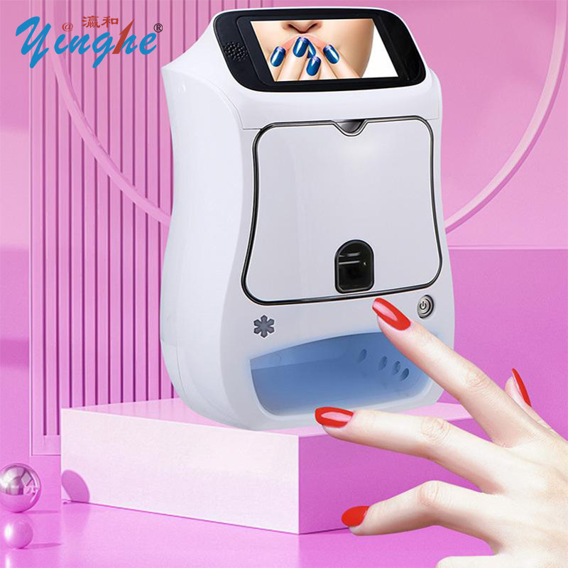 3D Smart Nail Art Printer | Auto-Dry DIY/manicure tools set