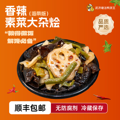 【武济鸭货】香辣素菜大杂烩