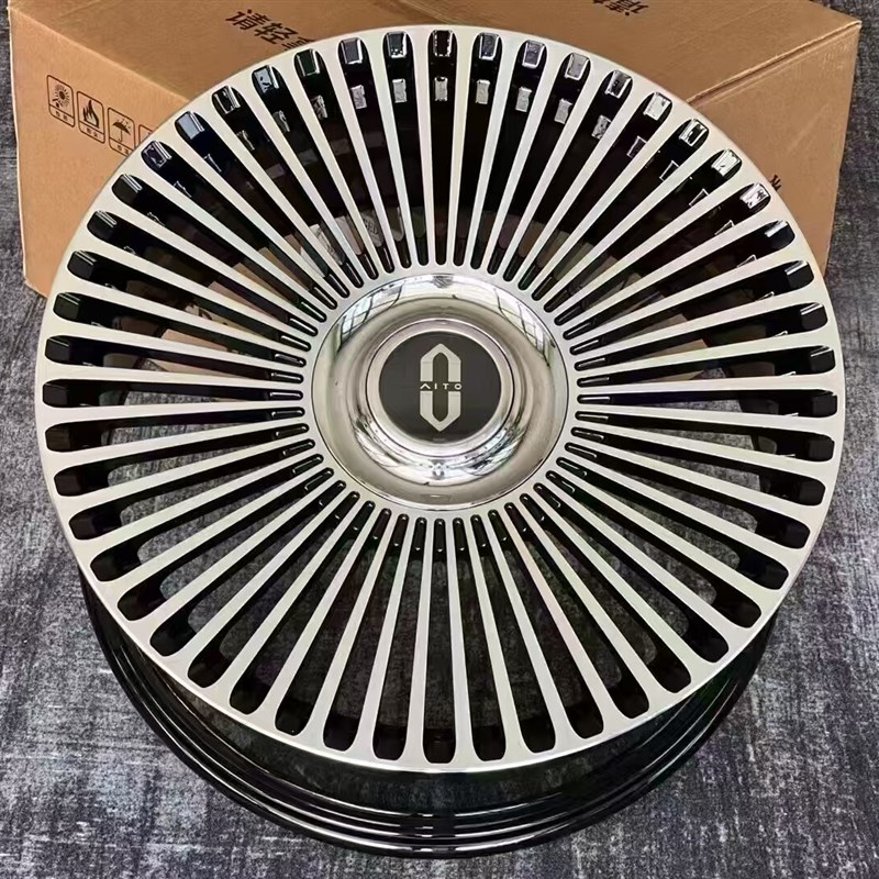 适用问界M9轮毂21寸星辉锻造轮壳22寸多幅悬浮锻造大饼轮毂蓝山