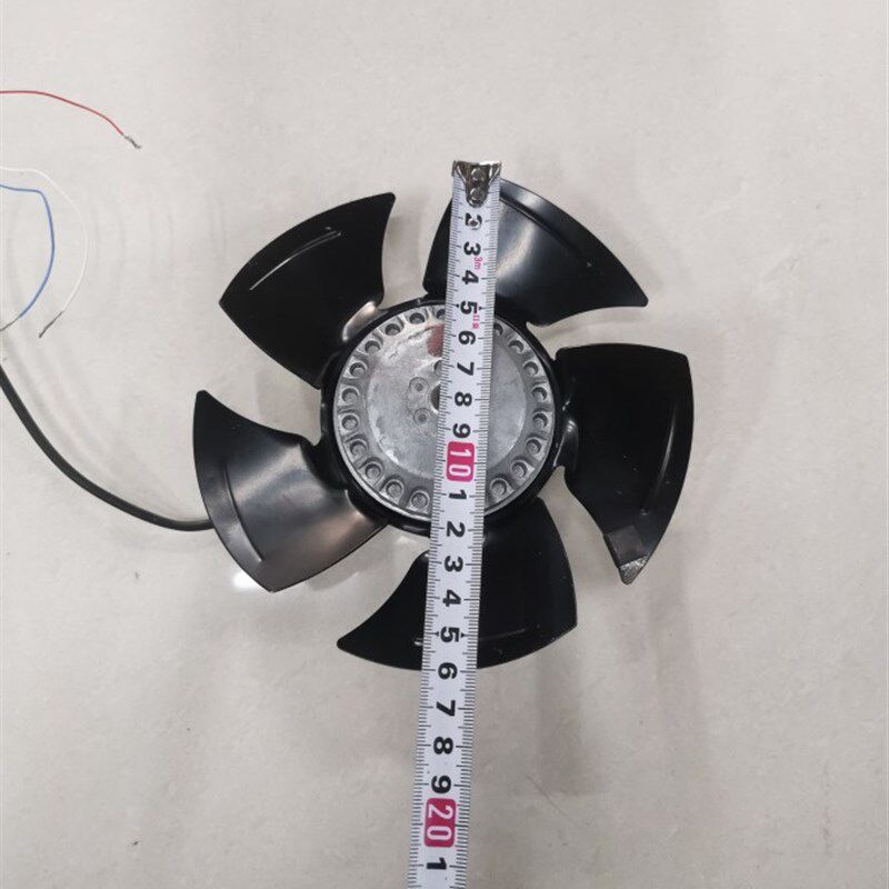 165FZL7-2W反向吹风款变频电机用散热通风机风往扇叶前吹风伺服马