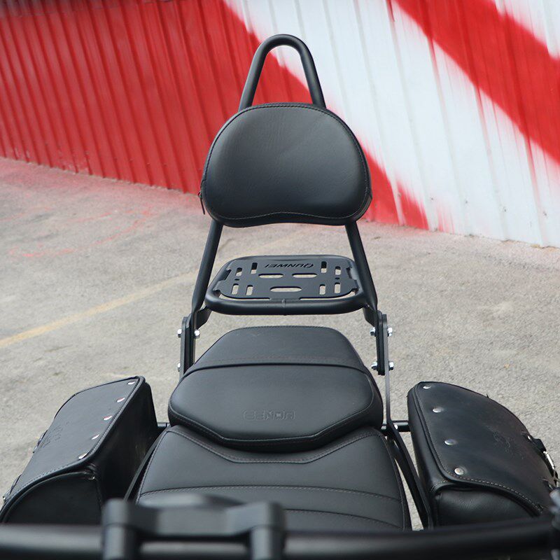 适用奔达BD250-16A灰石250摩托车后尾货架尾箱背箱支架靠背改装件