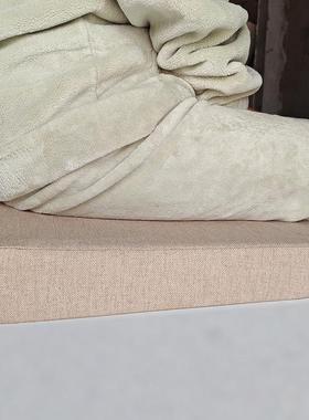 前后厚坐垫硬倾斜沙薄发坡垫斜高斜实木椅OCY子座面垫低海绵垫子