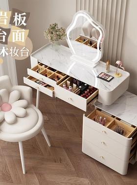 奶油风卧室梳妆JH33台斗木柜体现一代简主卧轻奢化妆台实北欧约化