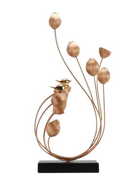 现代新中QY-097办式摆件轻奢北欧家居客厅视柜玄关招财电公室意装