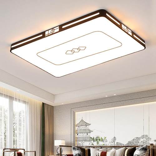 新中式led主厅灯吸顶灯20招财进宝2年新款简约现5代卧大室餐厅客