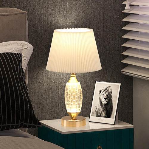 烨切上极简轻奢台床YS8173头灯覆小号房间古灯具双夜灯温馨灯调光