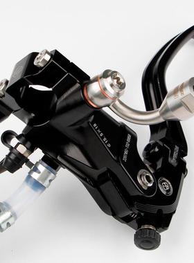 RZM钢A刹车上泵卡钳制动喉转油管不锈钢头延GIT长接角度换鱼眼