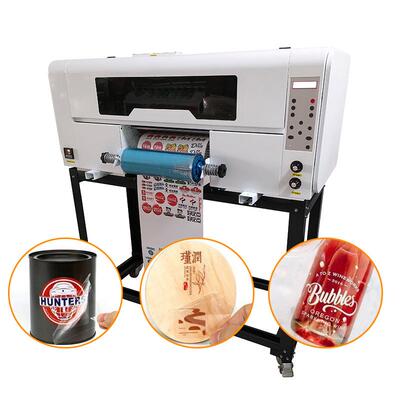 厂家价格A3全自动卷材水晶标UV打印机彩印机 Dtf UV Film Printer