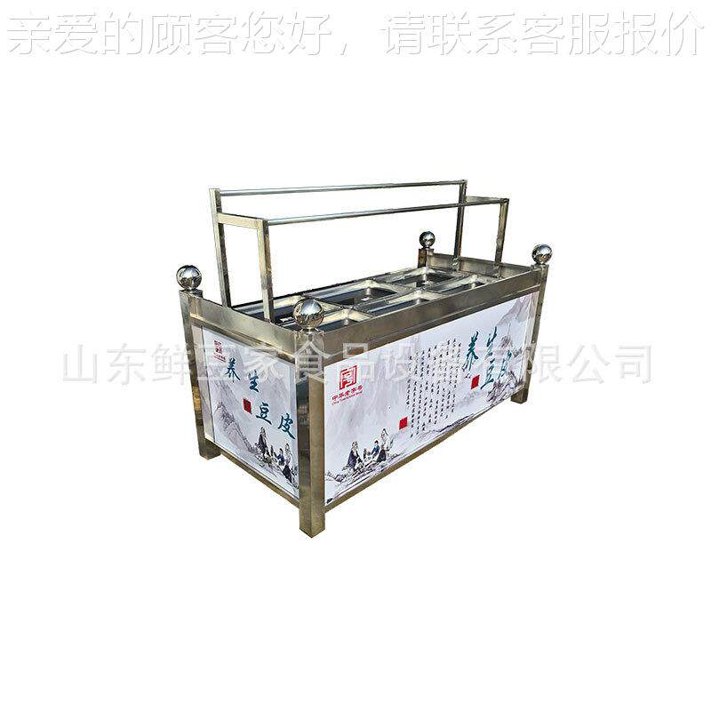 河北饭店豆皮机养 油手工油皮机 生腐竹油皮机EBC器 4/6盒豆皮设