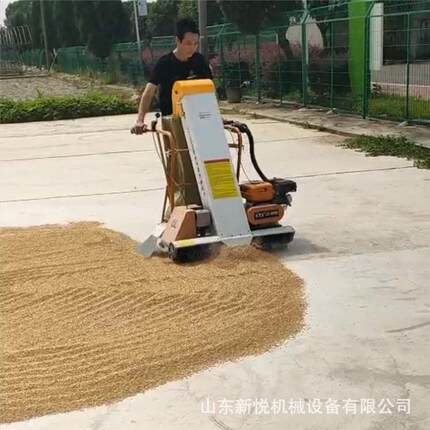 自走式谷物收集机 电动玉米小麦收粮装袋机 晒场粮食灌袋机