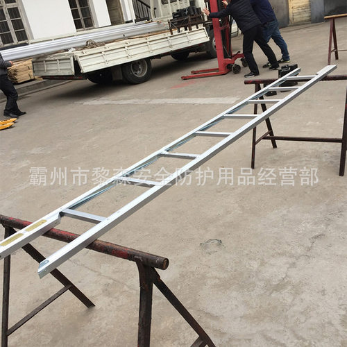 消防梯TDL3铝合金单杠梯比武训练挂钩梯二节拉梯逃生梯厂家直销