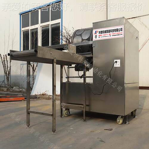 商 用全自动千层蛋皮机春卷皮机煎皮 烤kz155鸭饼机机