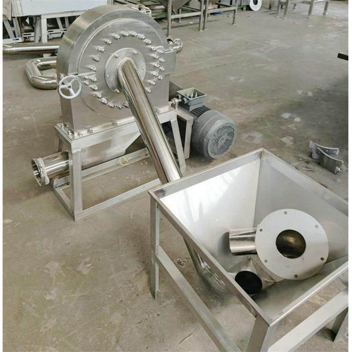 304不锈钢自吸上料齿盘式粉碎机黑米荞麦磨粉机食品行业粉碎机,机械设备,粉碎机,淘宝优惠券,粉丝福利购,淘宝优惠卷