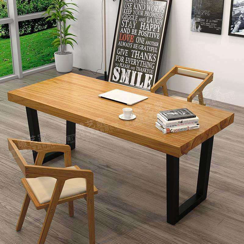 实木电脑桌简约现代老板桌书房书桌长条会议桌办公室办公桌椅组合,电子元器件市场,其它元器件,淘宝优惠券,粉丝福利购,淘宝优惠卷