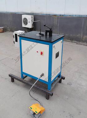 方管弯花一体机方管方钢C花P花弯花机小型台式圆管扁铁卷圆机