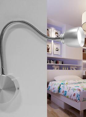 得利来LED壁灯室内软管弯管照画酒店宾馆书桌墙壁射灯壁挂式暖光