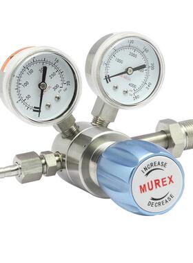二氯硅烷减压器气体压力表调整器SiH2CI2 gas regulator