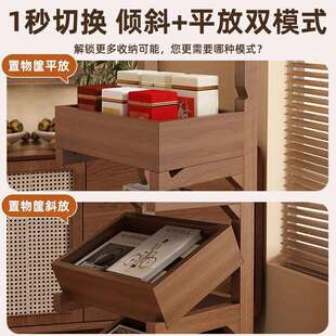 水果陈列架实木水果店超市货架置物架阶梯式果蔬展示架多层收纳架