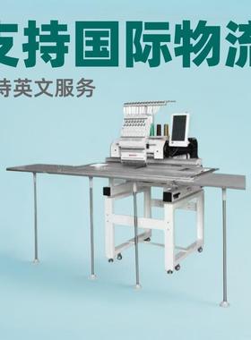 美尔绣MBC1201(500*1200)单头12针自动电脑刺绣机绣花机