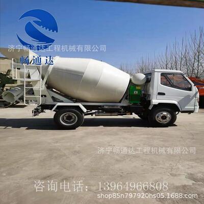 四不像混凝土田螺车厂家小型砼输送泵小型混凝土搅拌车泵车