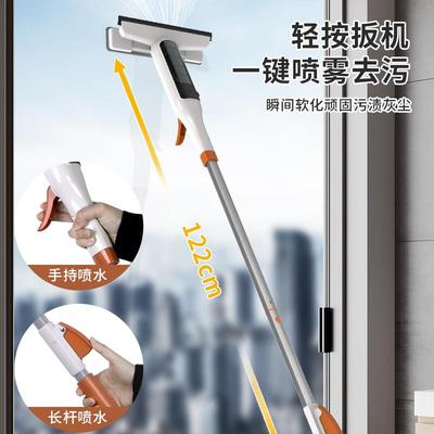 擦玻璃神器家用高层窗外专用清洁洗刮水器双面擦窗户家政保洁申恒