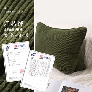 高端沙发靠背垫孕妇久坐床u头靠枕飘窗看书三角形腰靠垫抱枕可拆