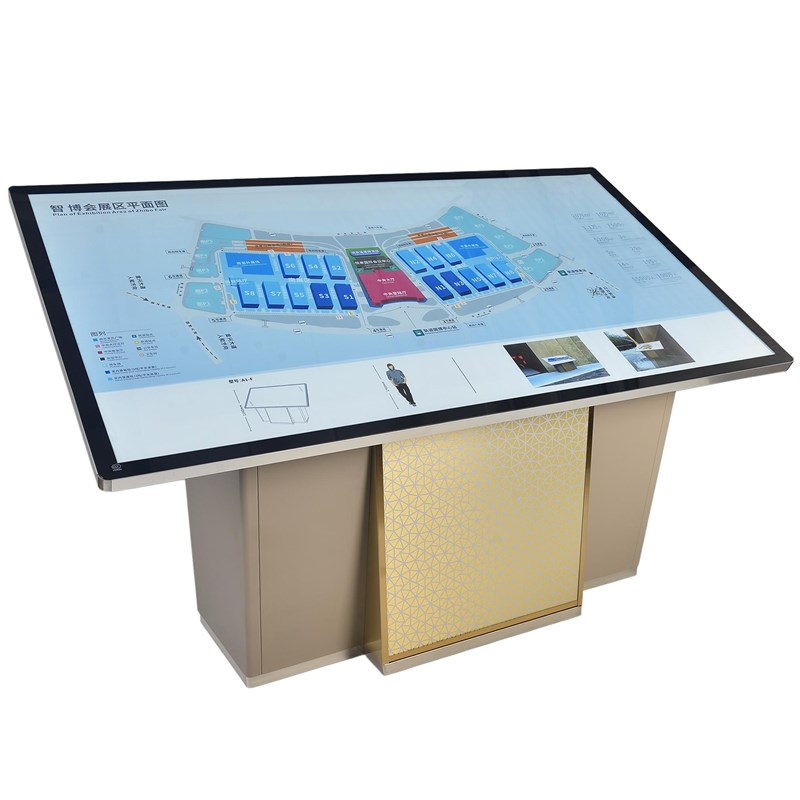 商场展示牌导f向牌大堂落地斜面指引牌发光灯箱户外导视台总平面