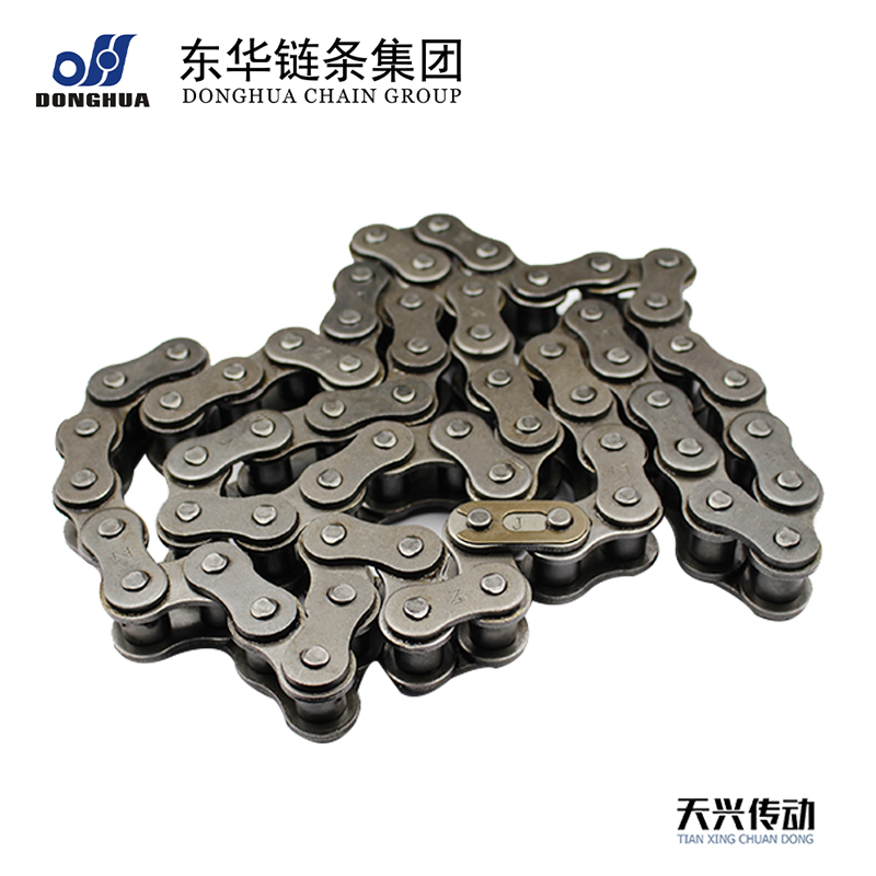 自强东华链条单g双排工业输送滚子传动链20AB24AB28AB32AB36AB40A