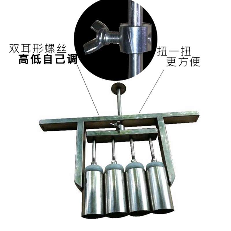 月饼馅料桃酥绿豆糕板栗不v粘锈钢多功能家商用手压模具定量分馅