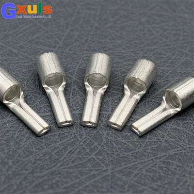 扁形裸端子PTNB10-12/16-13/25-15/35-20/50-20针形紫铜接线端子