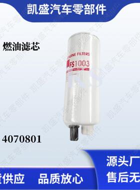 用于康明斯发动机油水分离器4070801卡车工程机械柴油滤芯FS1003