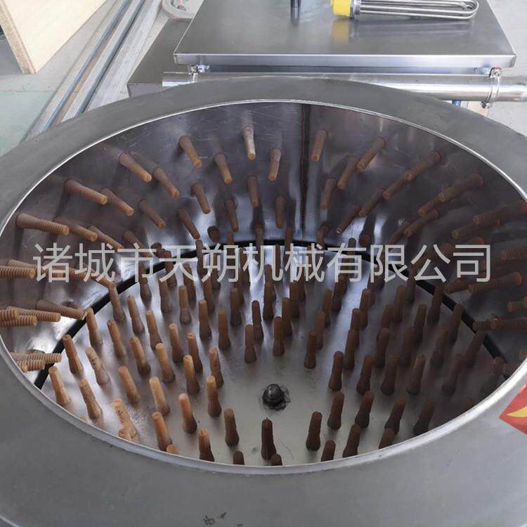 筒式脱毛机电动圆筒打毛机家禽屠宰流水线中小型脱毛设备厂家