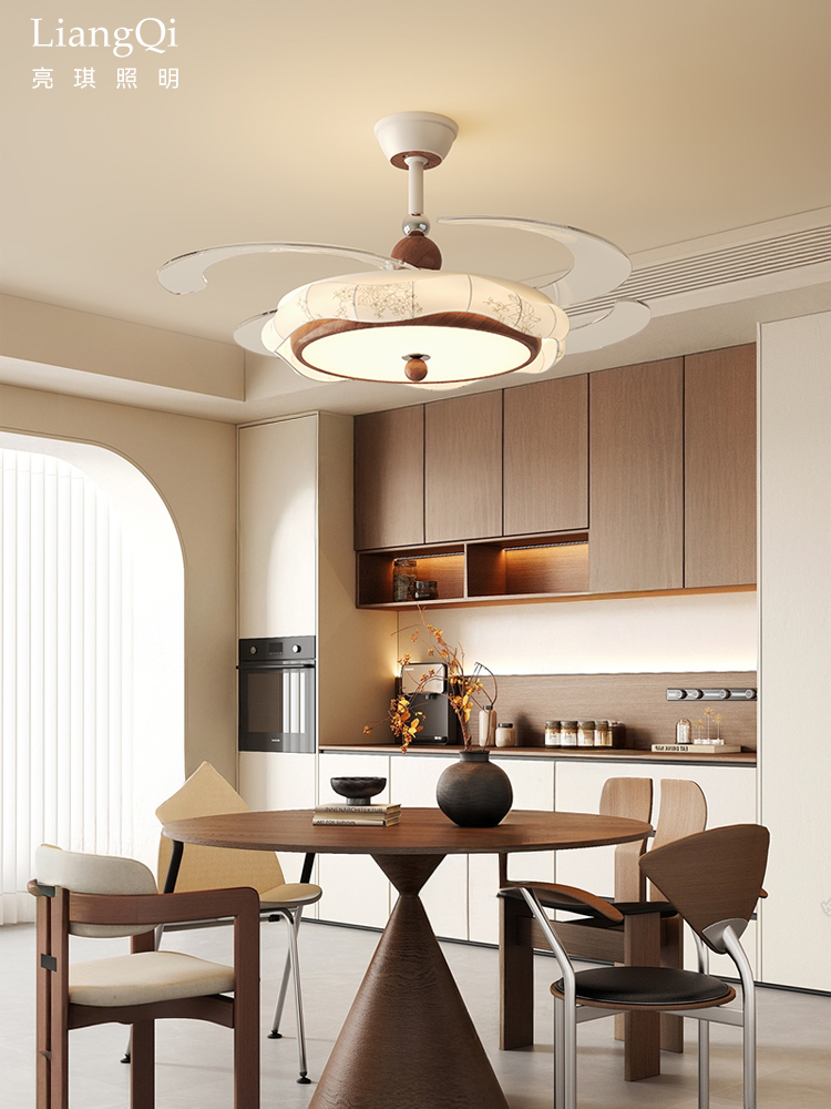 新款餐厅吊灯现代简约大气主卧房间灯全光谱护眼书房灯