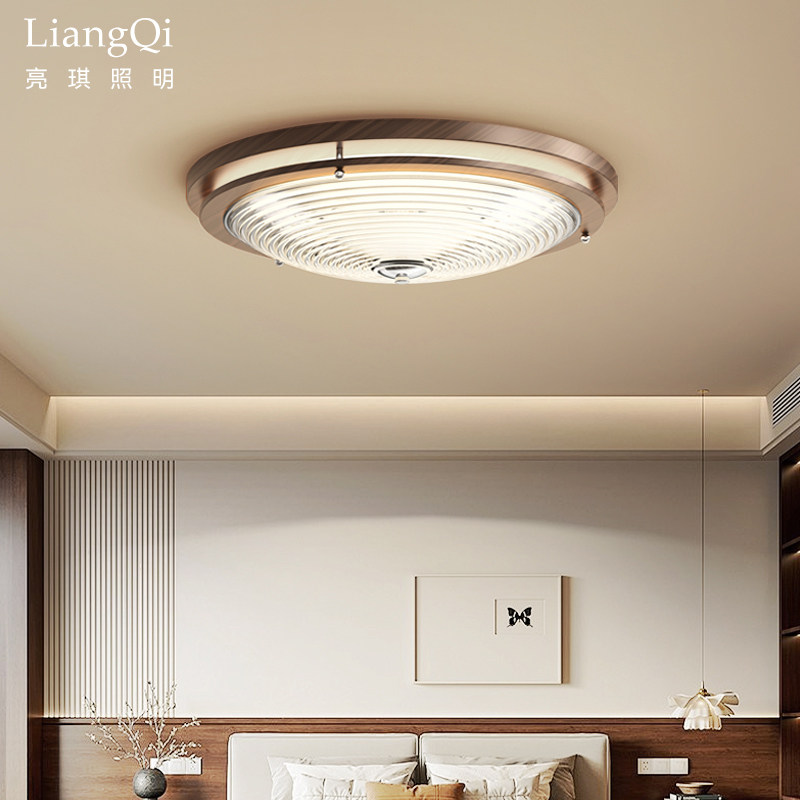 轻奢吸顶灯卧室灯现代简约全光谱护眼主卧金属圆形高级感灯具,家装灯饰光源,餐厅/卧室/书房吸顶灯,淘宝优惠券,粉丝福利购,淘宝优惠卷