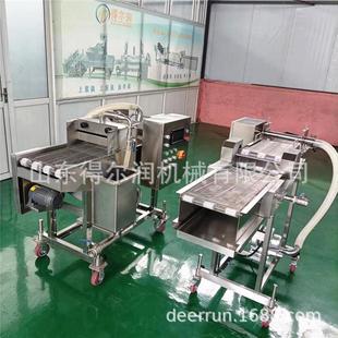 裹漿厚薄可調 循環使用 掛漿裹粉流水線設備 油炸食品專用上漿機